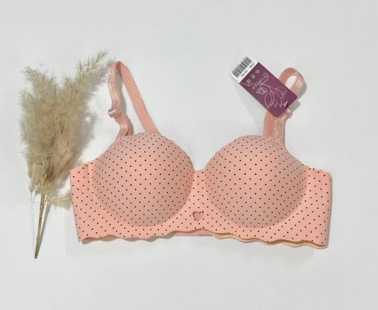 WhatsApp Image 2026-02-11 at 09.02.35 (5) سوتین اسفنجی لیزری طرح خالخالی | ضد حساسیت و بدون فنر | ویووشاپ - تصویر 1