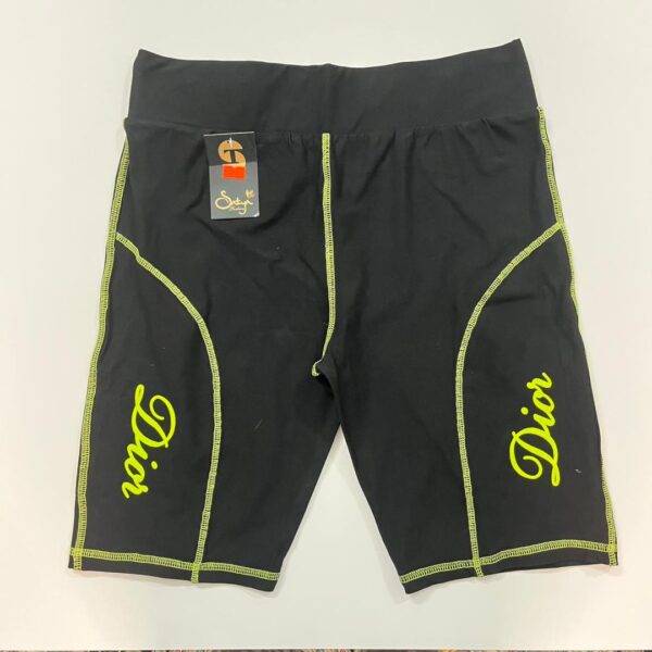 ست ورزشی زنانه طرح Dior (تاپ و شورتک) | دوخت رنگی فانتزی | ویووشاپ - تصویر 5