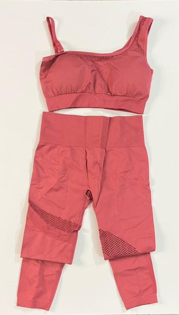 ست ورزشی زنانه نیم‌تنه رومی و لگ فاق بلند | ویووشاپ - تصویر 6