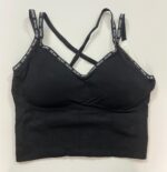 نیم‌تنه نخی کبریتی مدل One Way | بند ضربدری و کاپ متحرک | ویووشاپ - تصویر 4