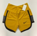 ست ورزشی زنانه طرح Nike (نیم‌تنه و شورتک) | مدل توردار دو رنگ | ویووشاپ - تصویر 4