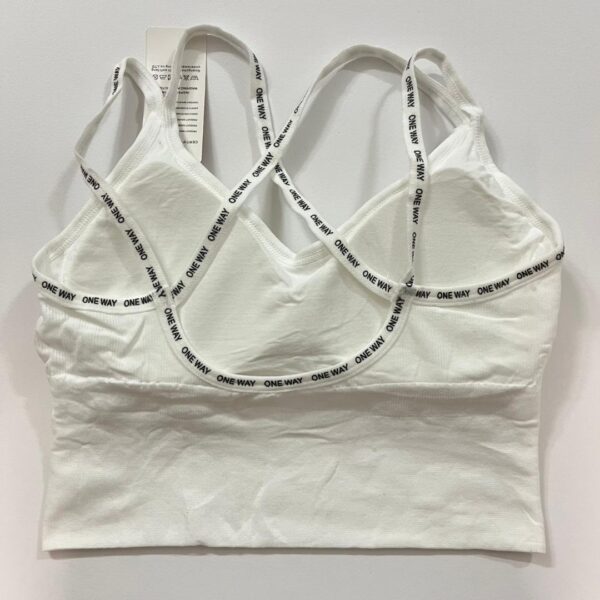 نیم‌تنه نخی کبریتی مدل One Way | بند ضربدری و کاپ متحرک | ویووشاپ - تصویر 2