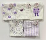 شورت نخی کبریتی XXL طرح پیگی فانتزی | تم بنفش | VivoShop