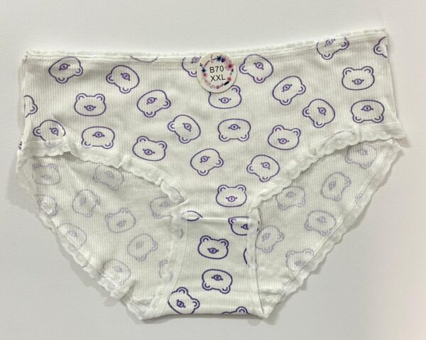 شورت نخی کبریتی XXL طرح پیگی فانتزی | تم بنفش | VivoShop - تصویر 10