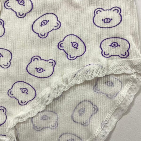 شورت نخی کبریتی XXL طرح پیگی فانتزی | تم بنفش | VivoShop - تصویر 11