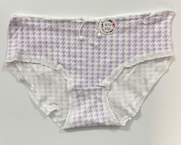 شورت نخی کبریتی XXL طرح پیگی فانتزی | تم بنفش | VivoShop - تصویر 8