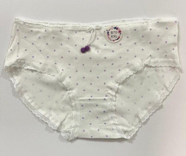 شورت نخی کبریتی XXL طرح پیگی فانتزی | تم بنفش | VivoShop - تصویر 2