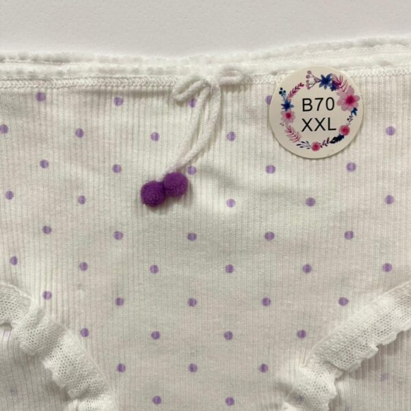 شورت نخی کبریتی XXL طرح پیگی فانتزی | تم بنفش | VivoShop - تصویر 3