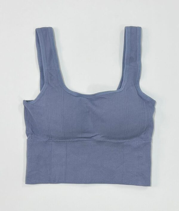 نیم تنه کبریتی بدون درز رنگ آبی فولادی