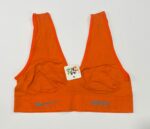 نیم‌تنه ورزشی نایک رنگ نارنجی پرتقالی با پد متحرک