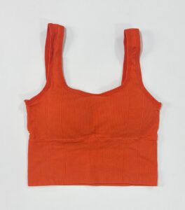 نیم تنه کبریتی رنگ نارنجی پرتقالی شاد