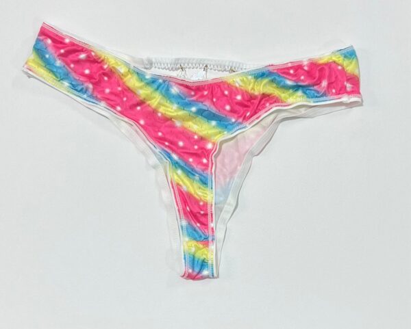 شورت هفتی ست لباس زیر فانتزی رنگین کمانی