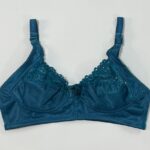 سوتین بدون فنر گیپور زنانه رنگ سبز کله غازی جذاب